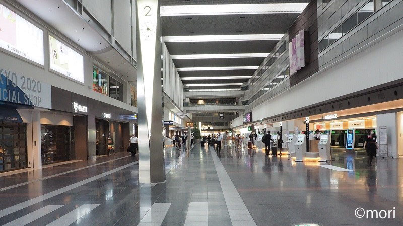 羽田空港第1ターミナル南ウイングJAL出発カウンター 